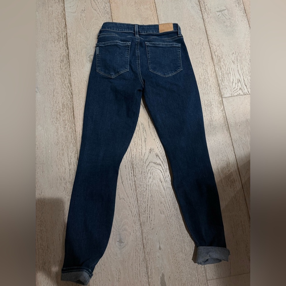 NWOT Size: 27 Paige Verdugo Ultra Skinny Samba Destructed Jeans - Picture 13 of 14